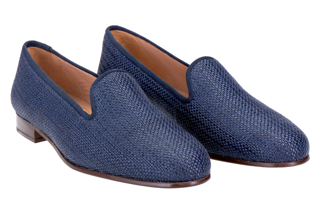Our Raffia Navy (Men) item is photographed here against a white background.