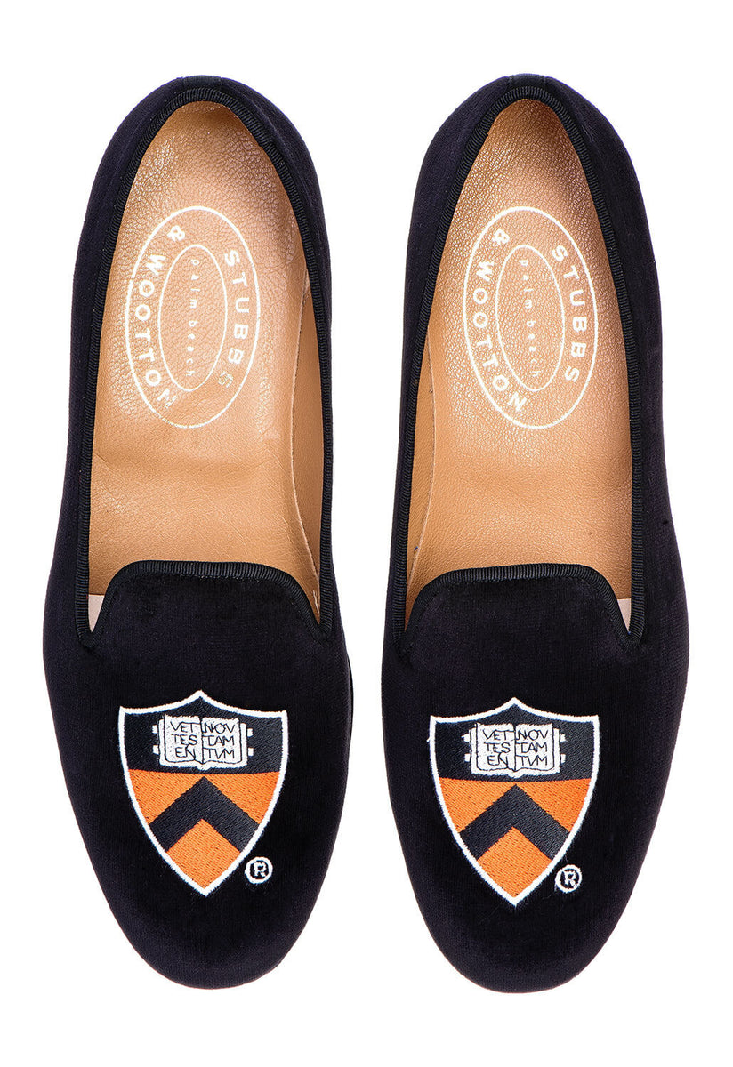 Gucci Blue Velvet Loafers with NY Yankees Embroidery