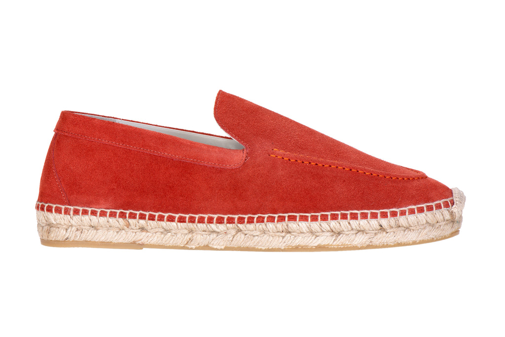 Our Bertie Espadrille on a white background.