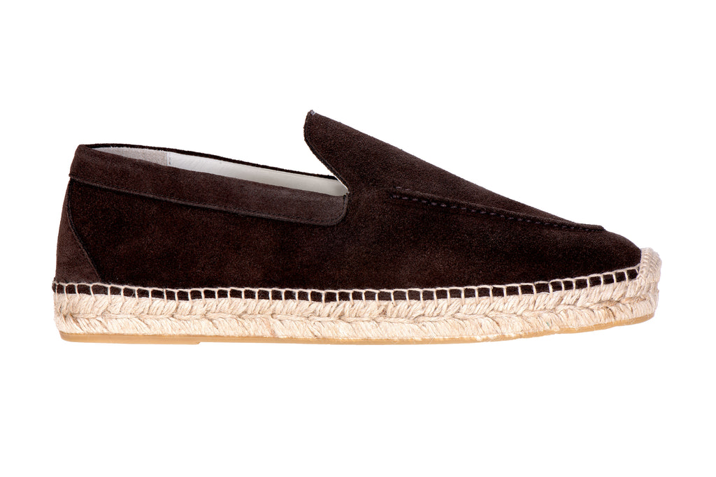 Our Bertie Espadrille on a white background.