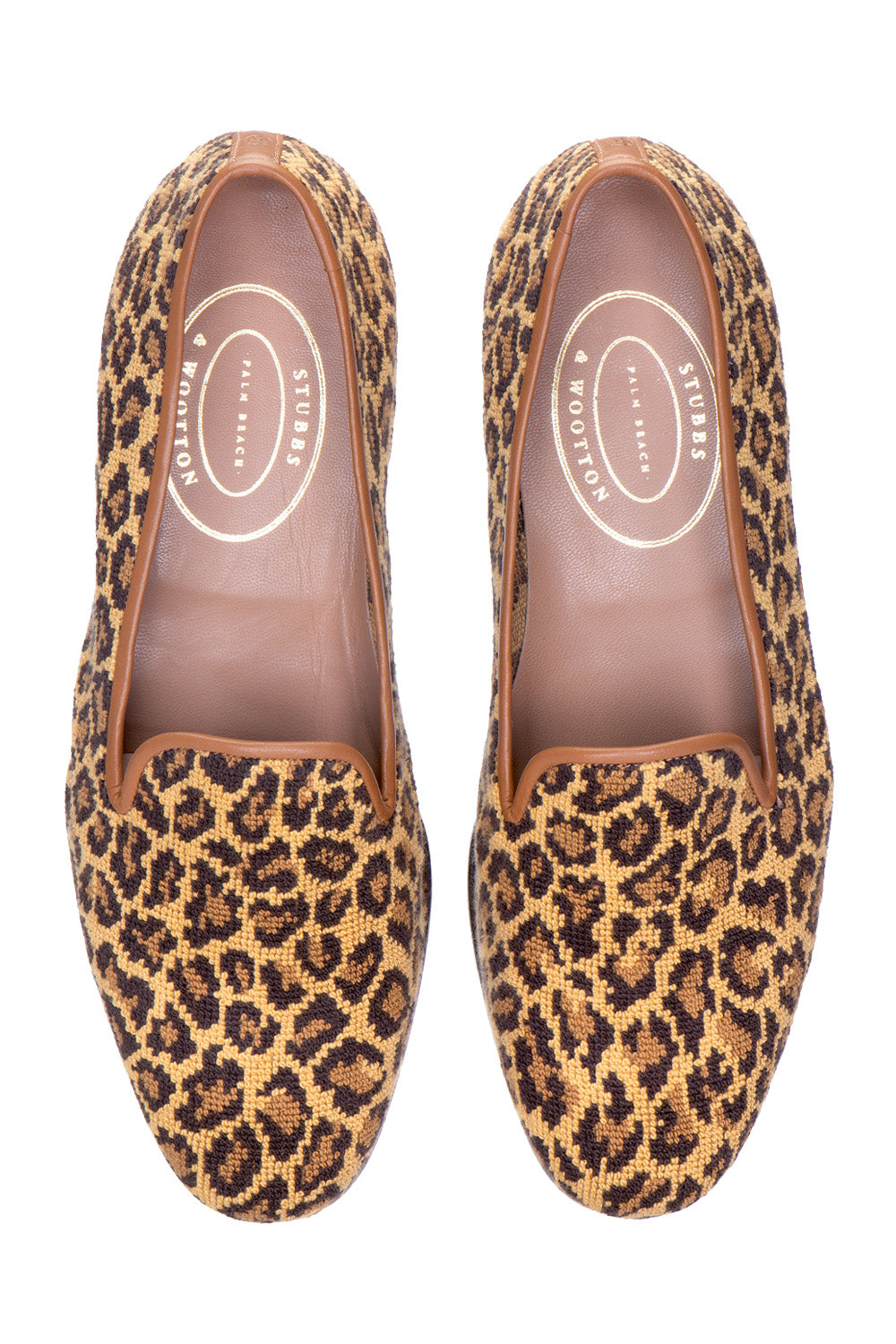 Jane Leopard Needlepoint Slipper (Women) - Main Image