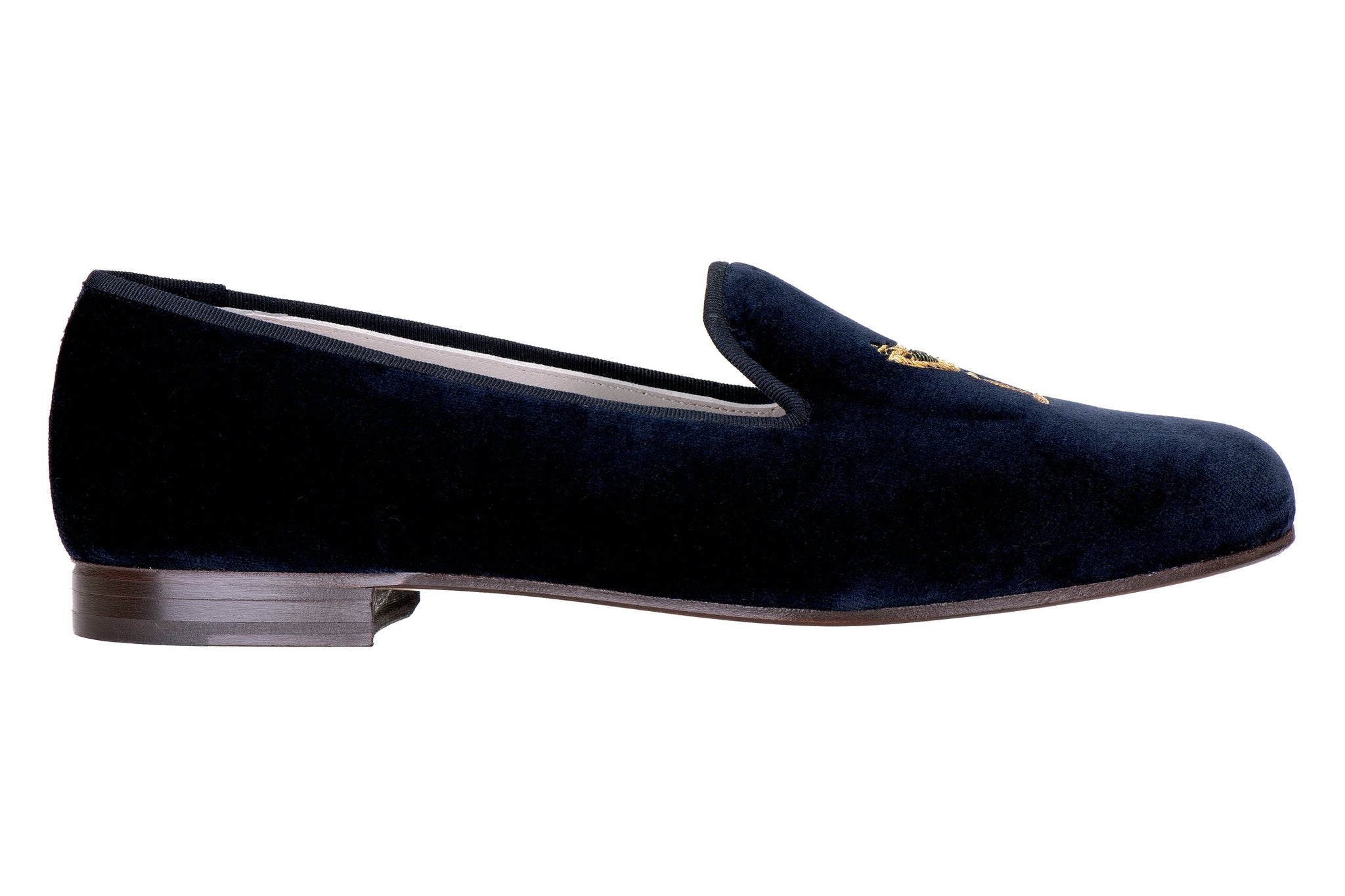 Martini Midnight Velvet Slipper (Men)
