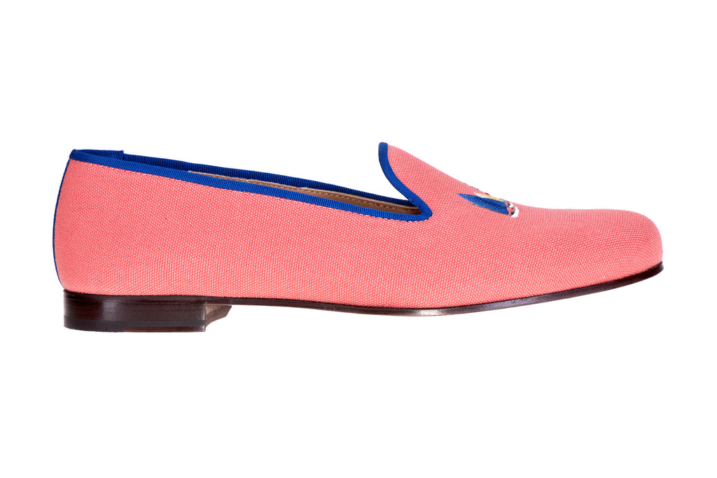 Our Rainbow Fleet Nantucket Red Slipper (Women) item is photographed here against a white background.