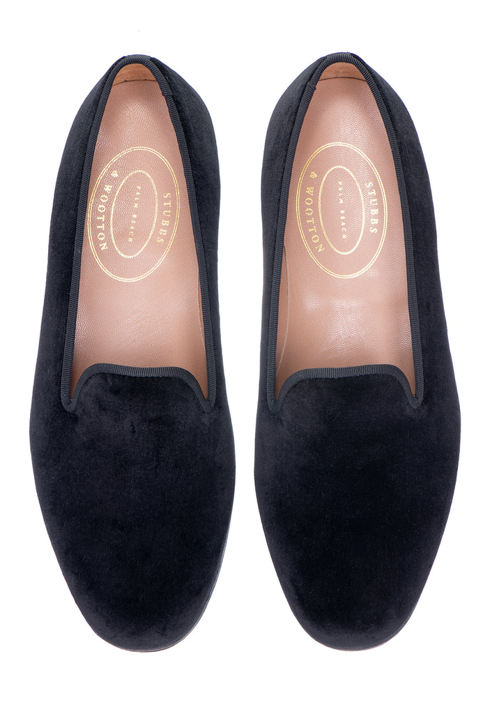 Our Insecure Velvet Slipper (Wide) item is photographed here against a white background.