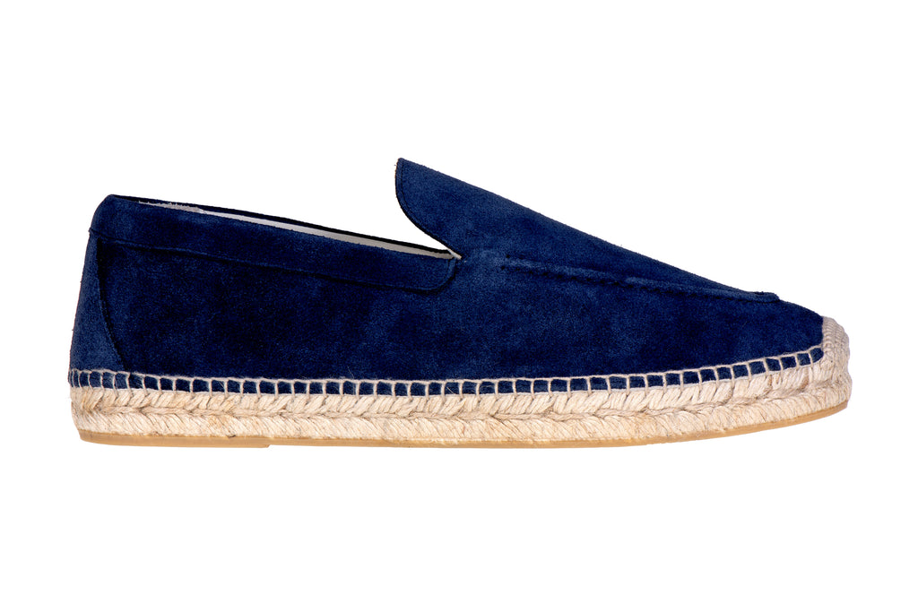 Our Bertie Espadrille on a white background.