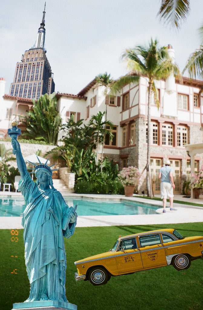 A photograph of a Mizner home in Palm Beach.