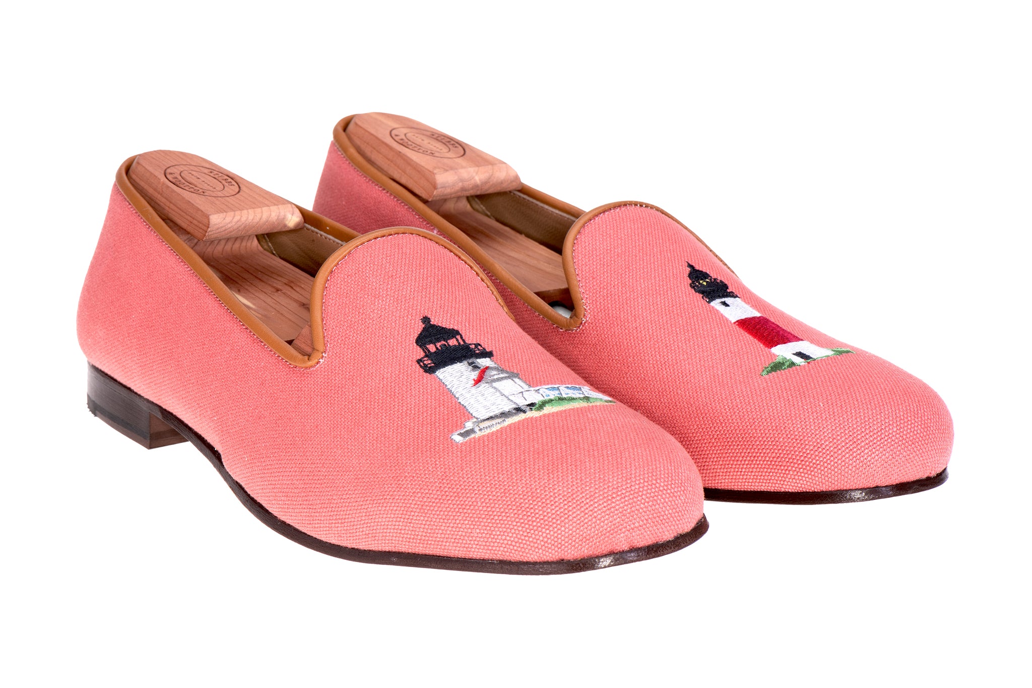 Lighthouse Nantucket Red Slipper (Women)