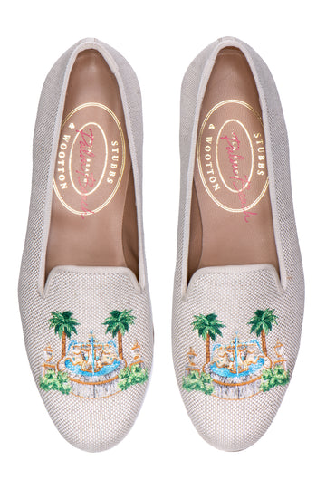 Our Mizner Fountain Flax (Women) item is photographed here against a white background.