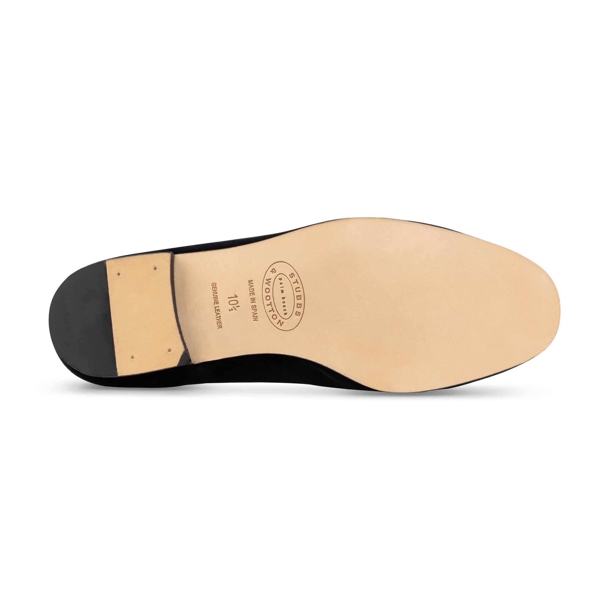 Fox Noir Velvet Slipper (Men)