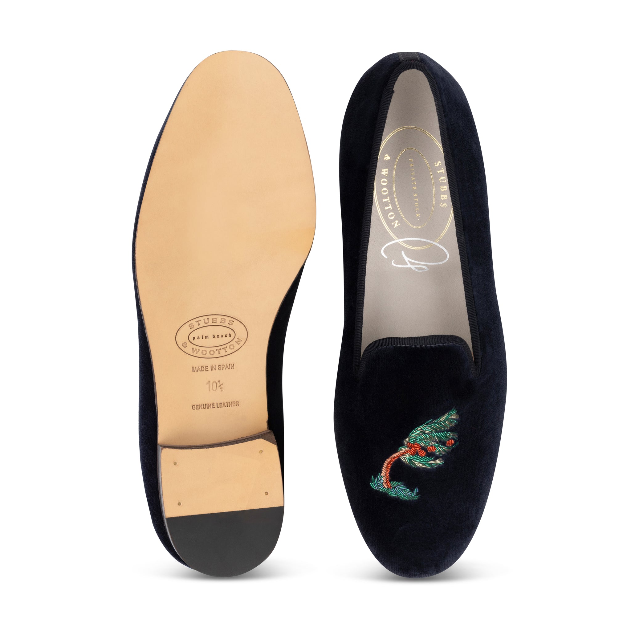 Storm Midnight Velvet Slipper (Men)