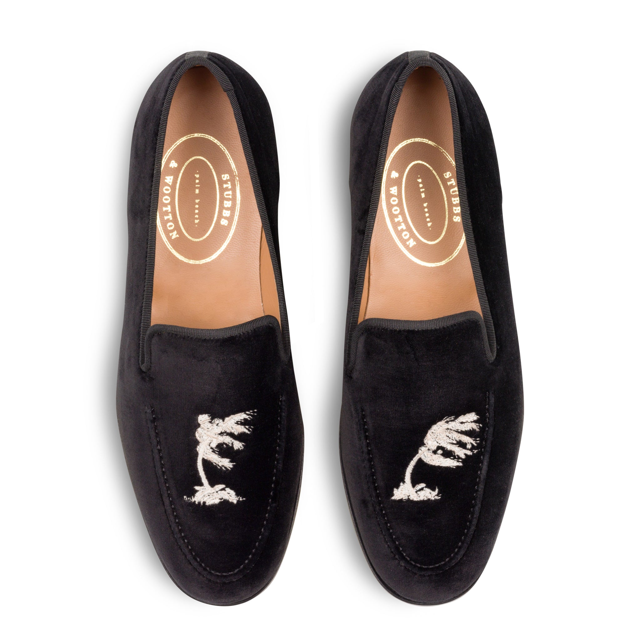 Stubbs and Wootton Palm Beach Maroon embroidered exclusively factory made for J.CREW