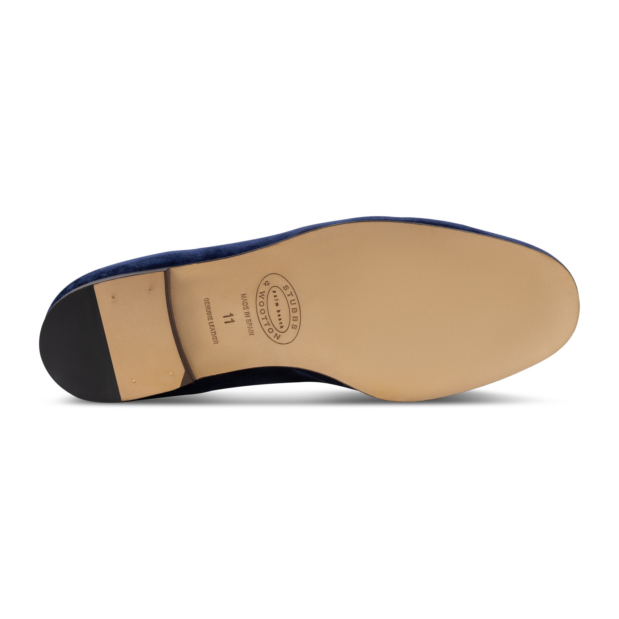 Storm Navy Velvet Slipper (Women)