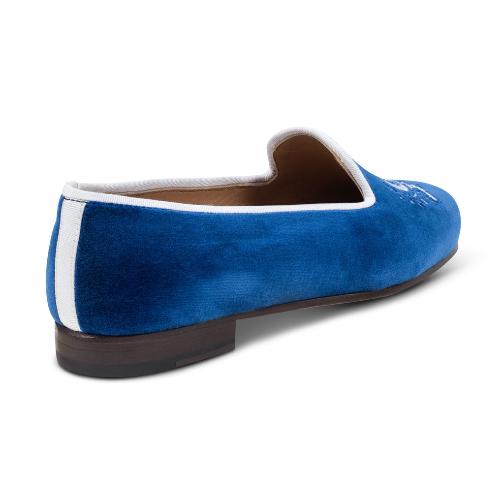 Our Queen Royal Velvet Slipper (Women) item is photographed here against a white background.