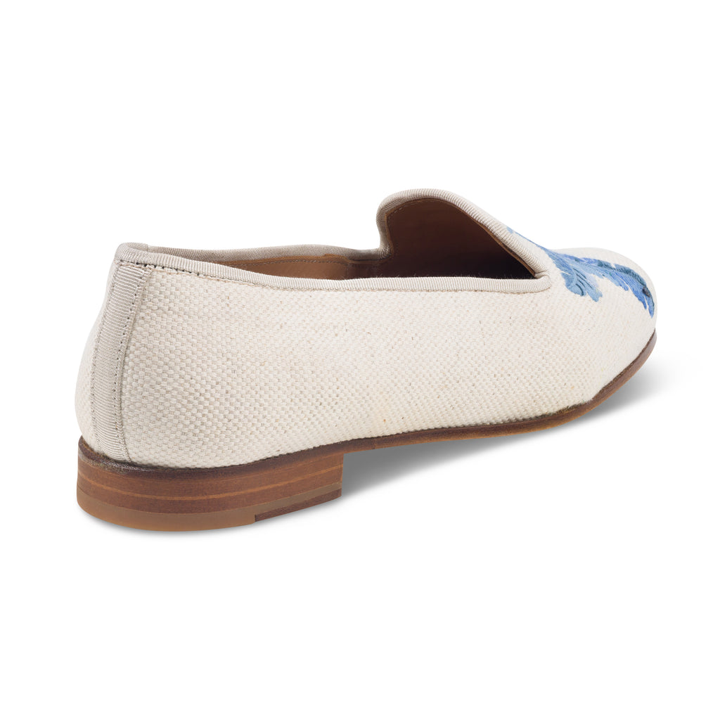 Our Broadleaf Flax Linen Slipper (Women) item is photographed here against a white background.