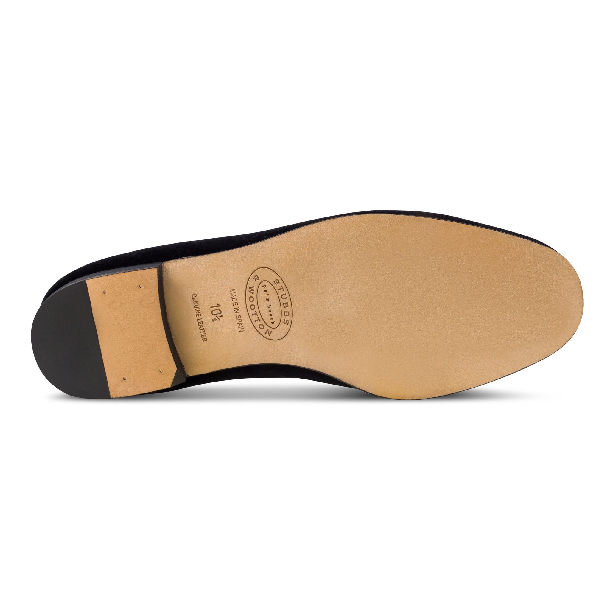 Scotch Black Velvet Slipper (Men)