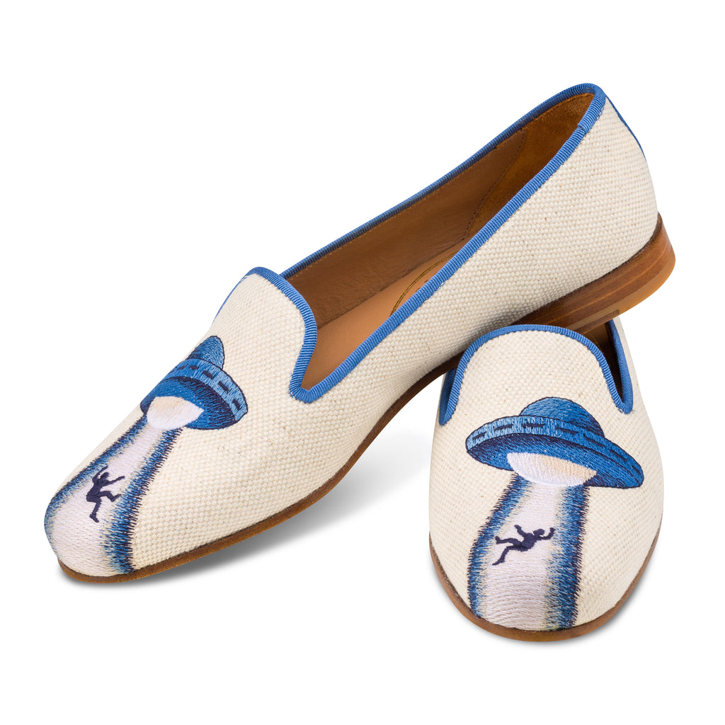 Our Beam Flax Linen Slipper (Women) item is photographed here against a white background.