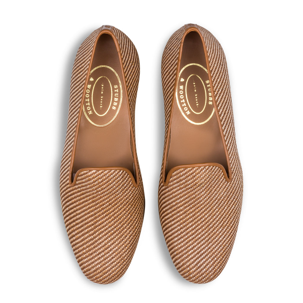 Straw Raffia Slipper (Men)