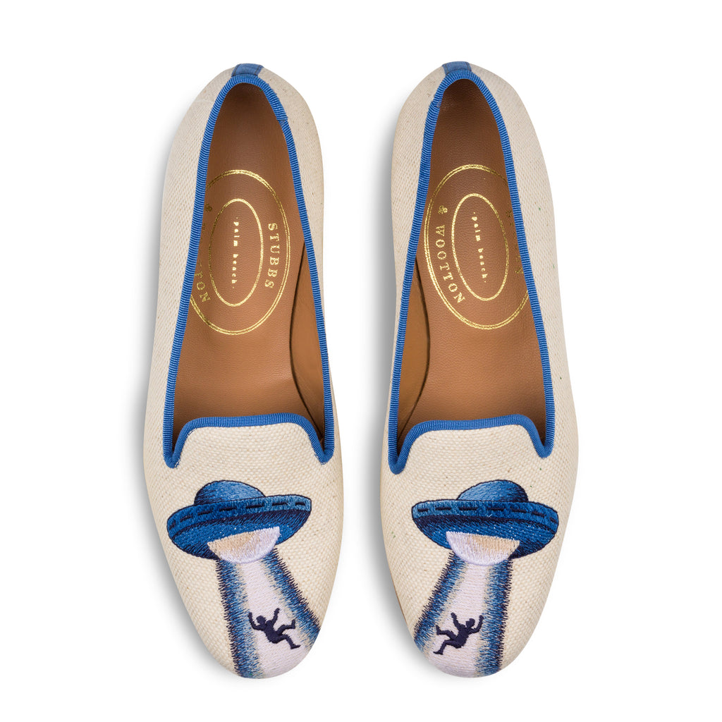 Our Beam Flax Linen Slipper (Women) item is photographed here against a white background.