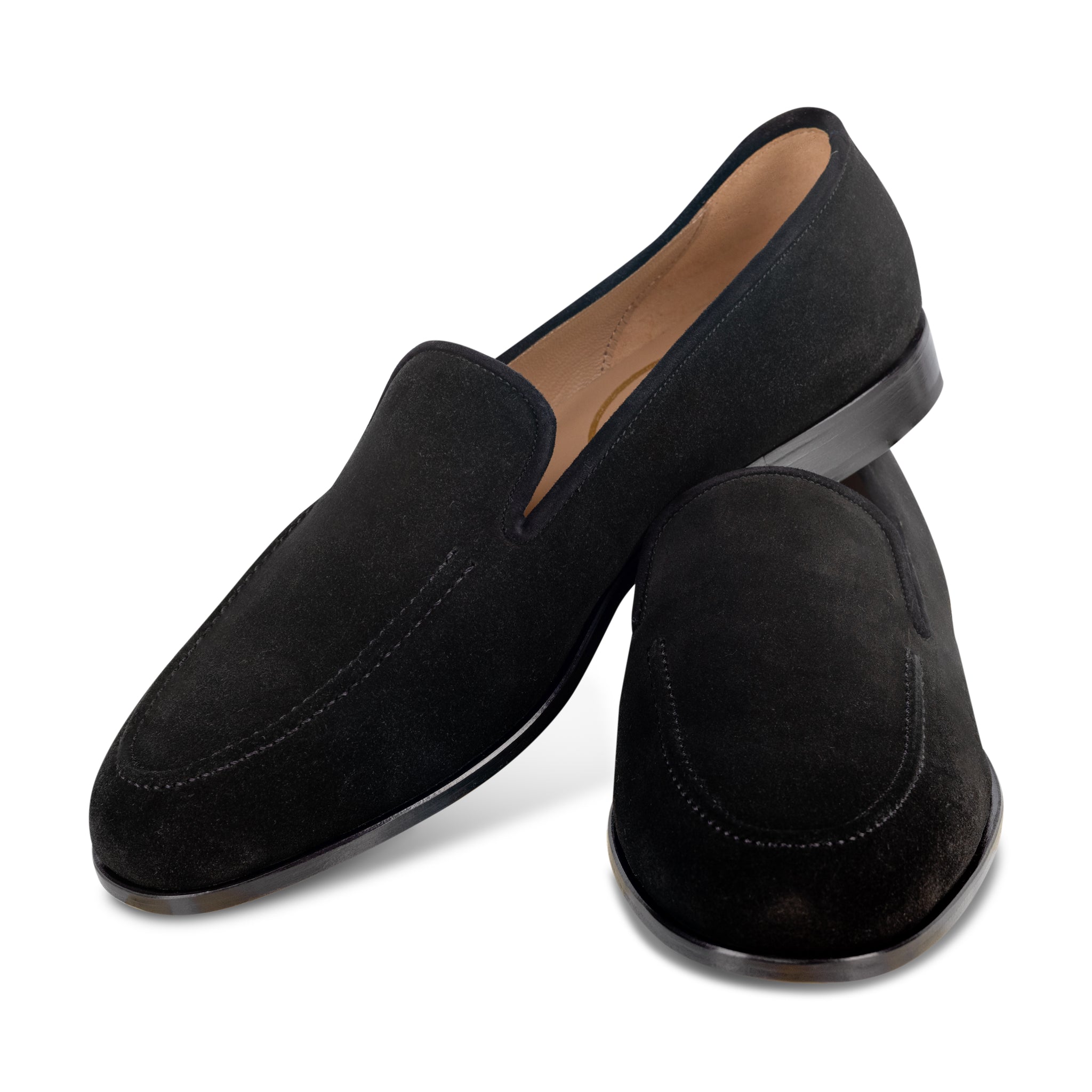 Black Suede Venetian (Men)