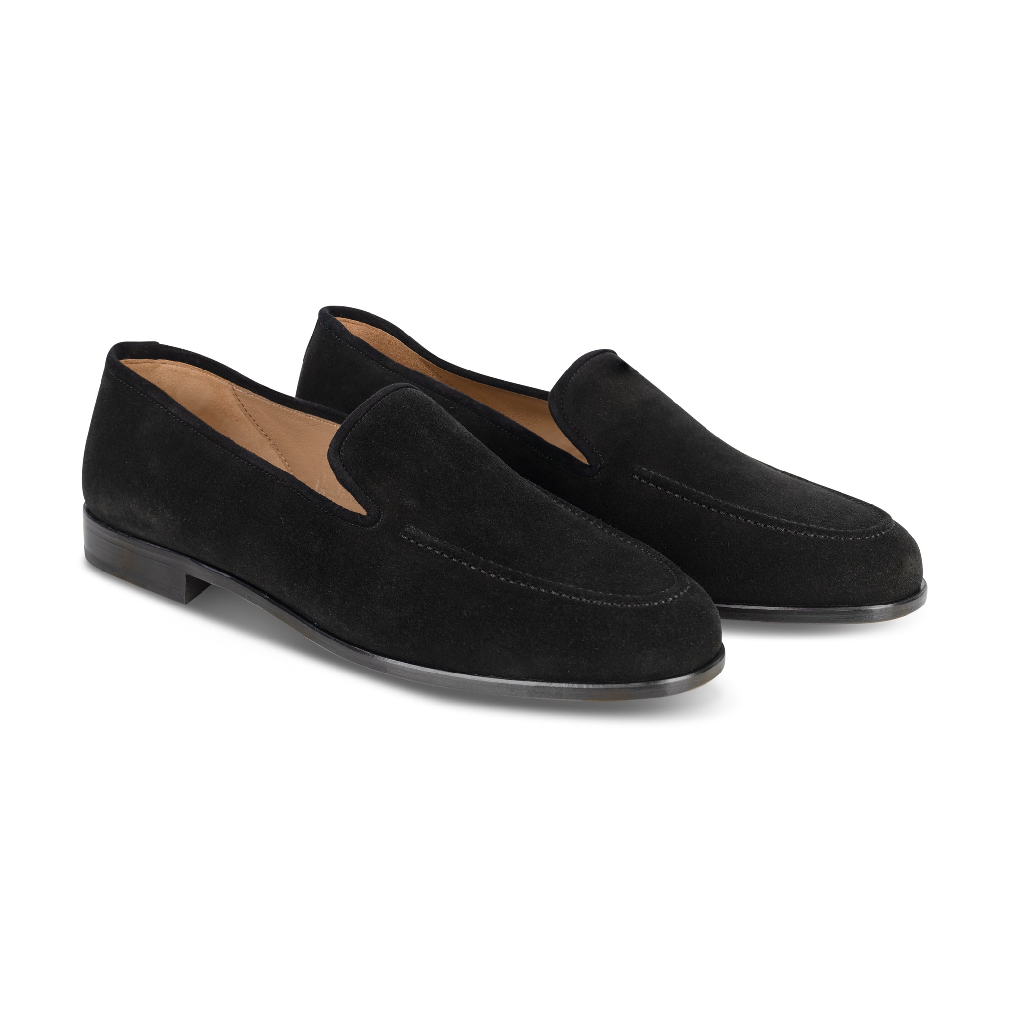 Black Suede Venetian (Men)
