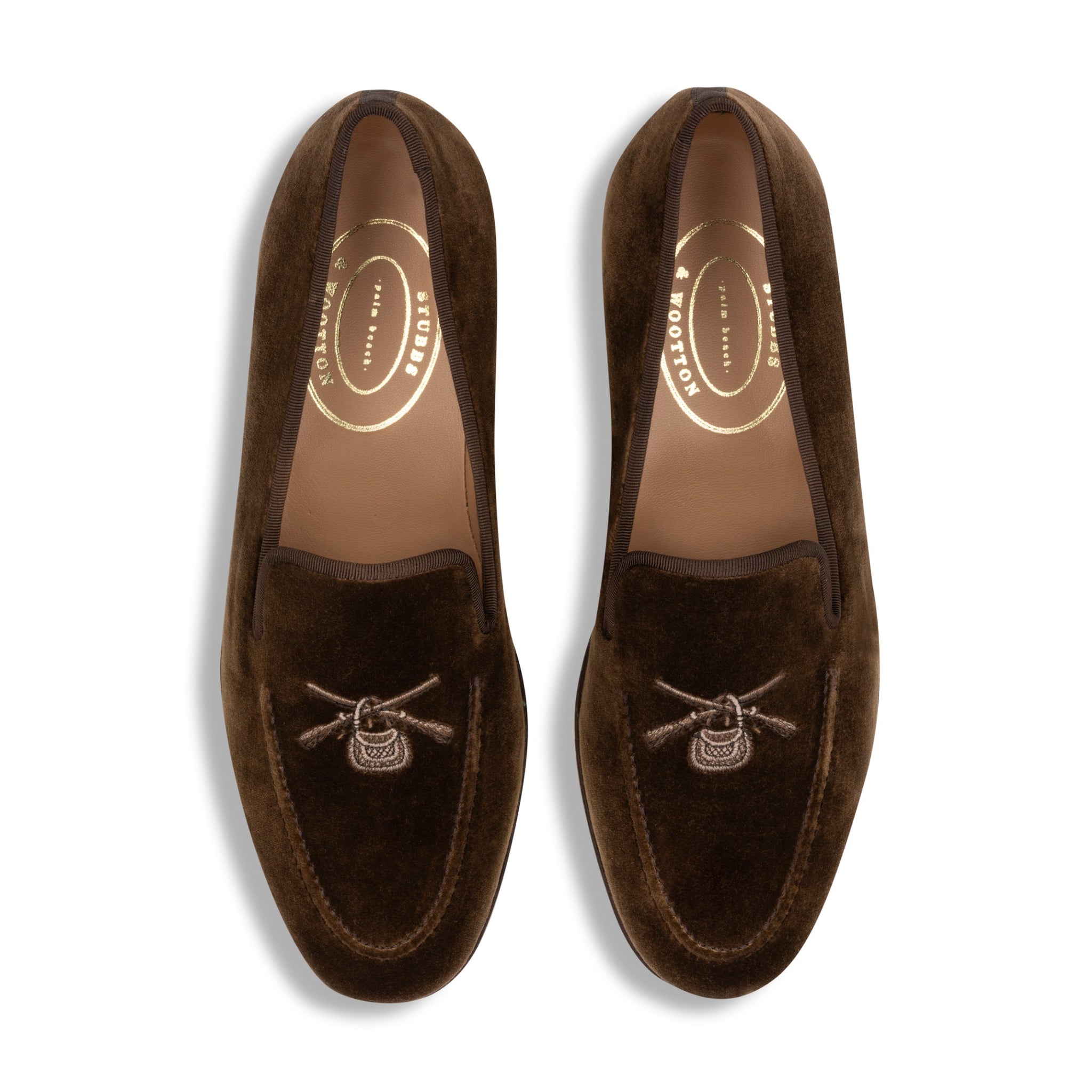 Crossed Rifle Sable Velvet Venetian (Men)