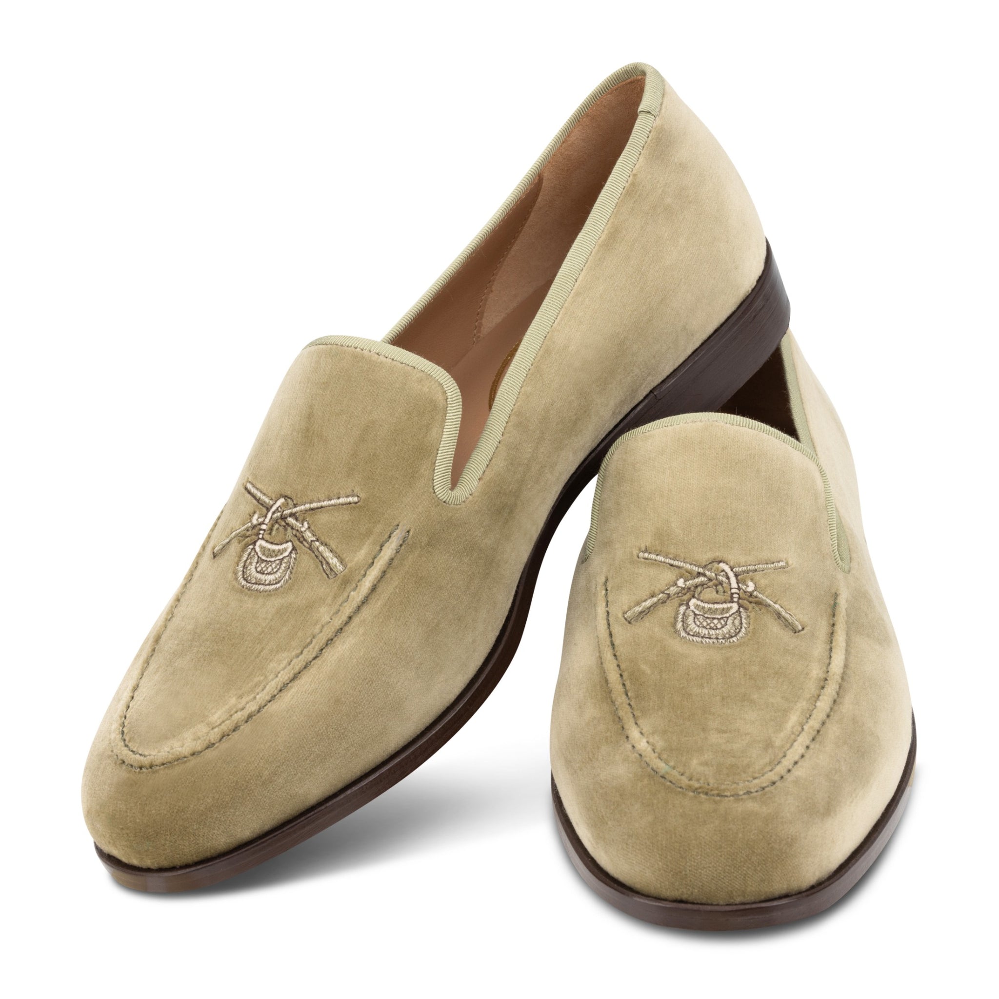 Crossed Rifle Loden Velvet Venetian (Men)