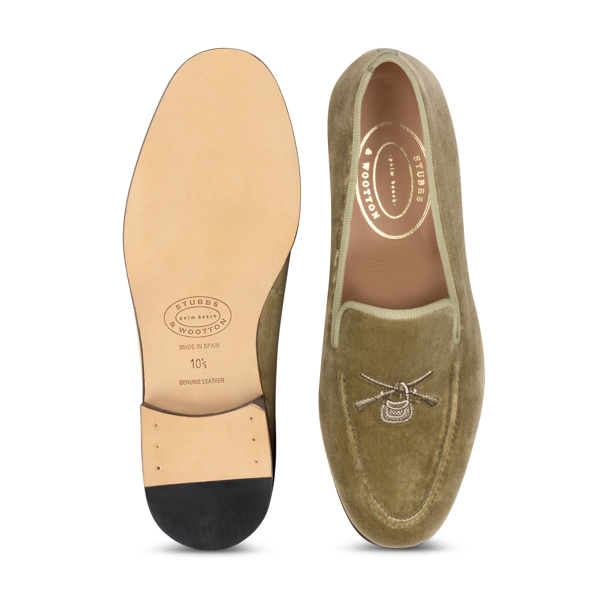 ウンドゥ Crossed Rifle Loden Velvet Venetian (Men)