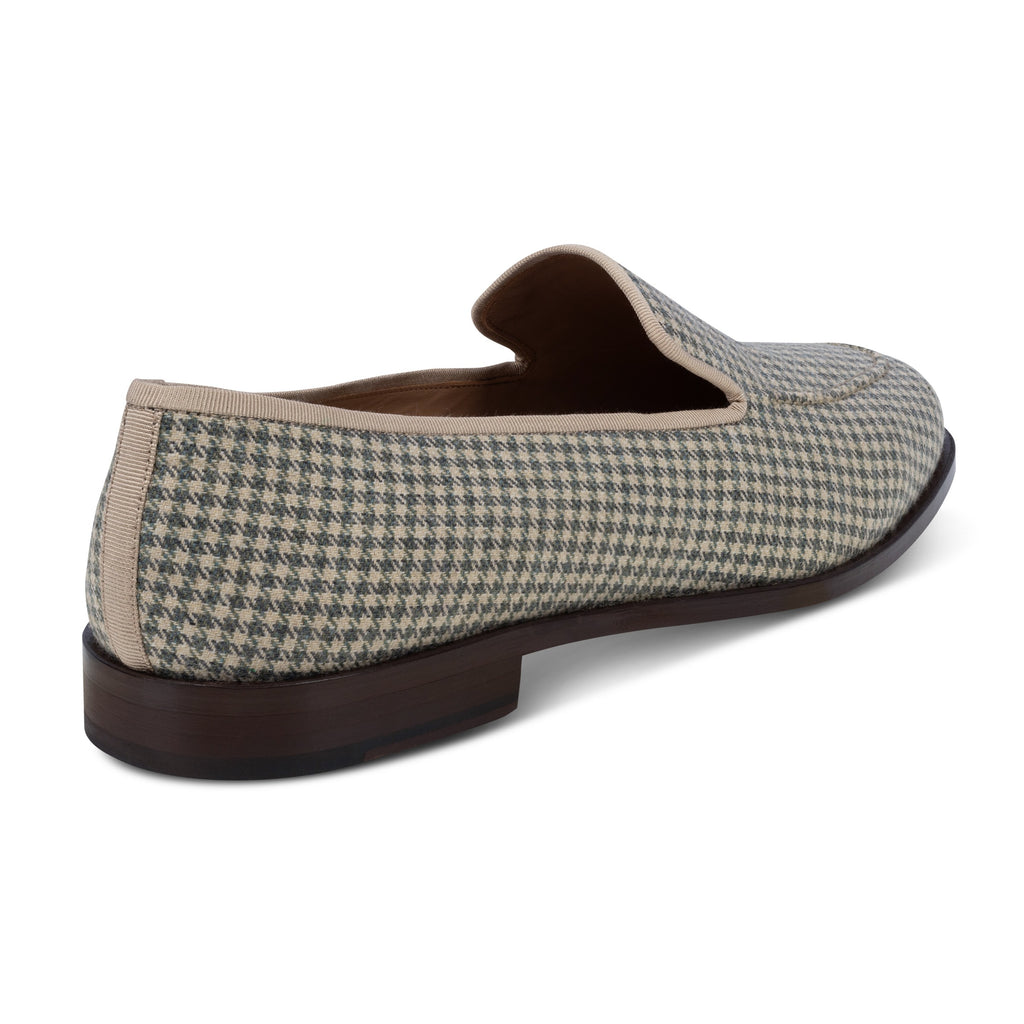 Our Sartorial Beige Tweed Venetian (Men) item is photographed here against a white background.