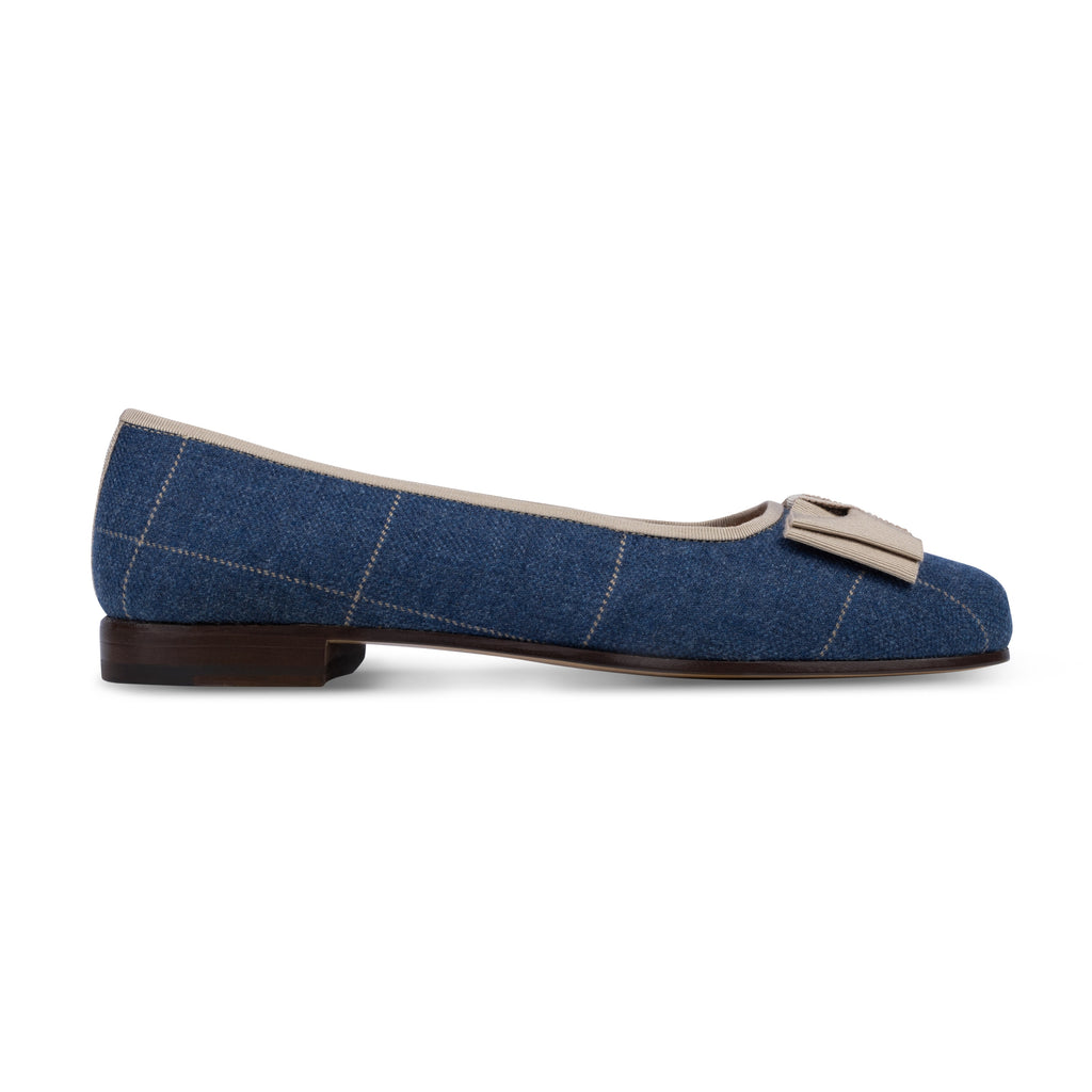Our Sartorial Navy Tweed Opera (Women) item is photographed here against a white background.