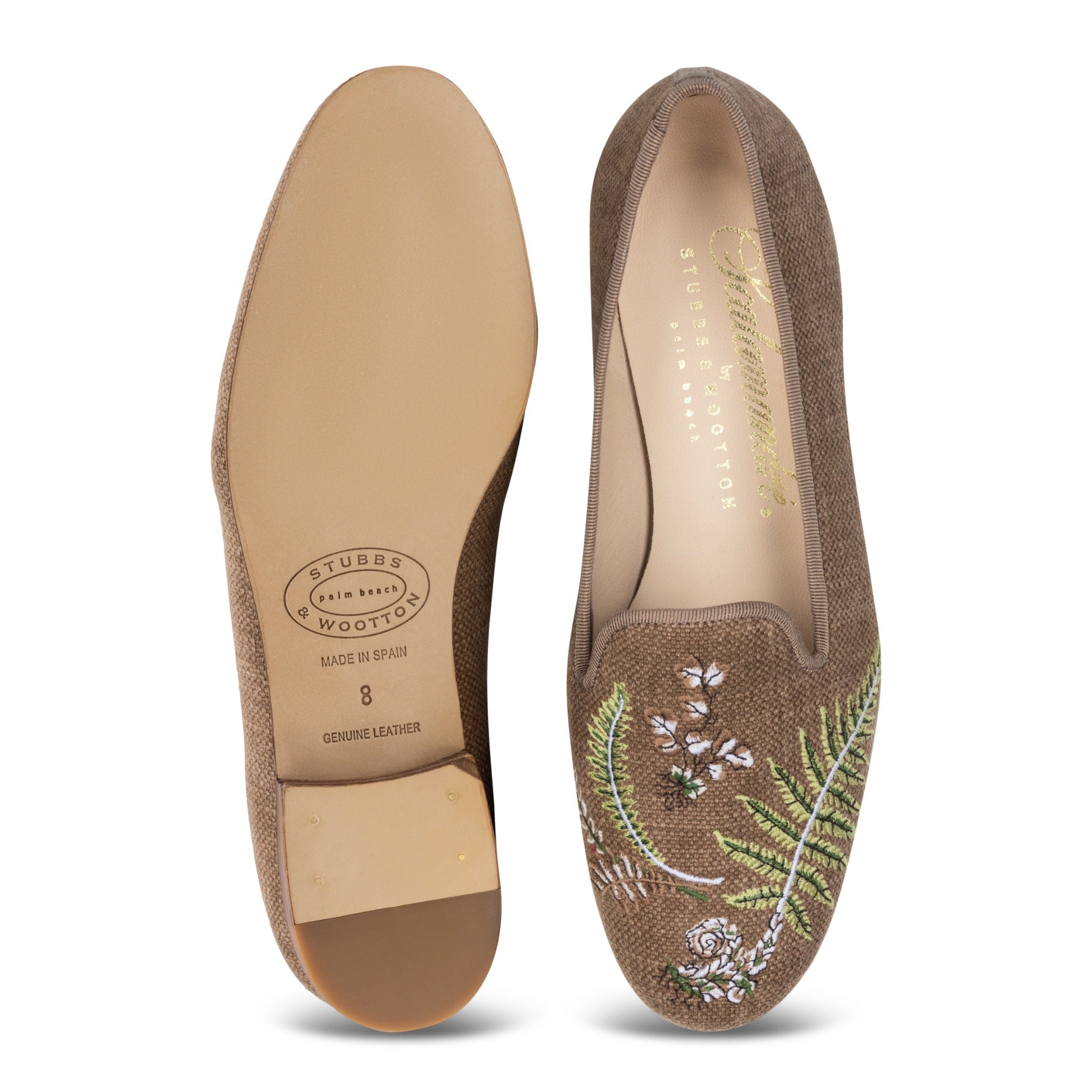 【STUBBS & WOOTTON 】スリッポン Celebrate Black Velvet Slipper (Men)