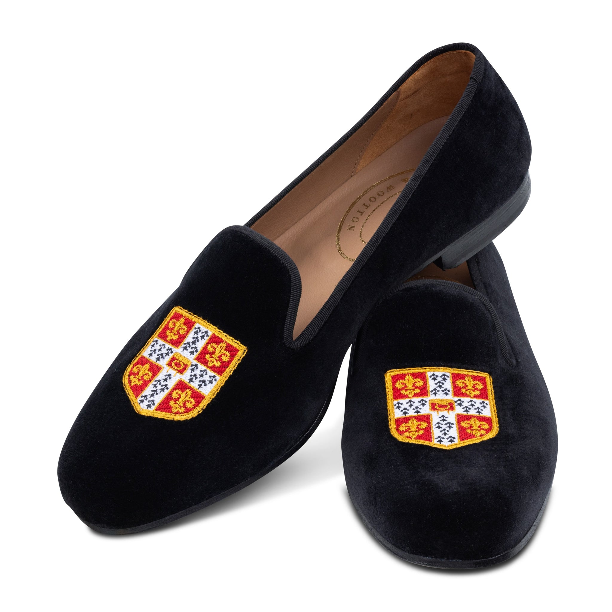 Banner Noir Velvet Slipper (Men)