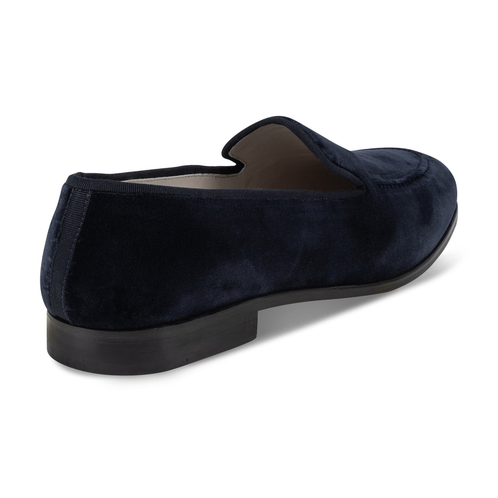 Our Sovereign Midnight Velvet Venetian (Men) item is photographed here against a white background.