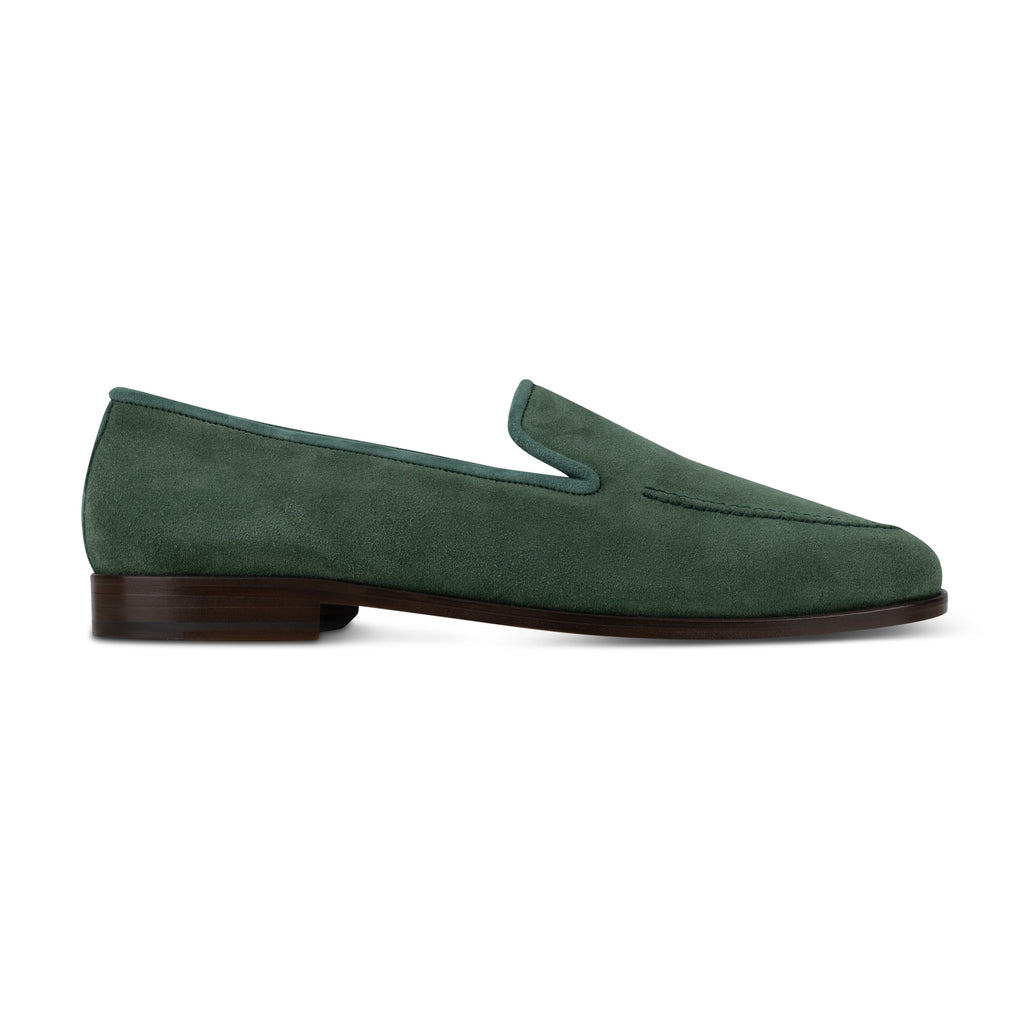 Our Split Forest Suede Venetian (Men) item is photographed here against a white background.