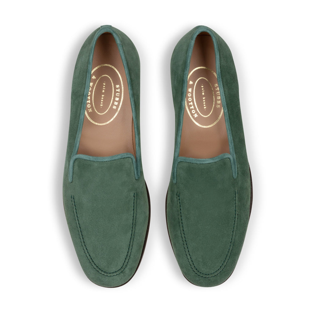 Our Split Forest Suede Venetian (Men) item is photographed here against a white background.