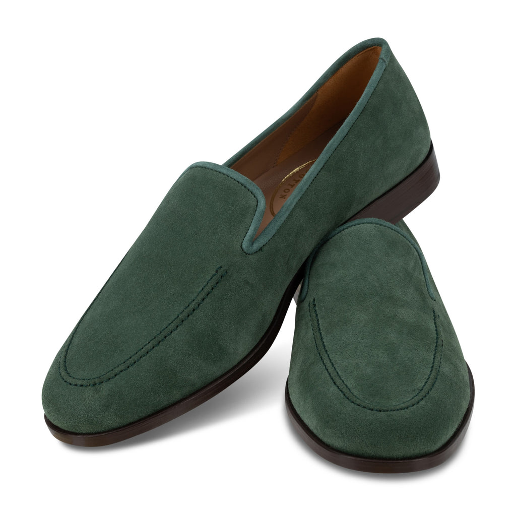 Our Split Forest Suede Venetian (Men) item is photographed here against a white background.