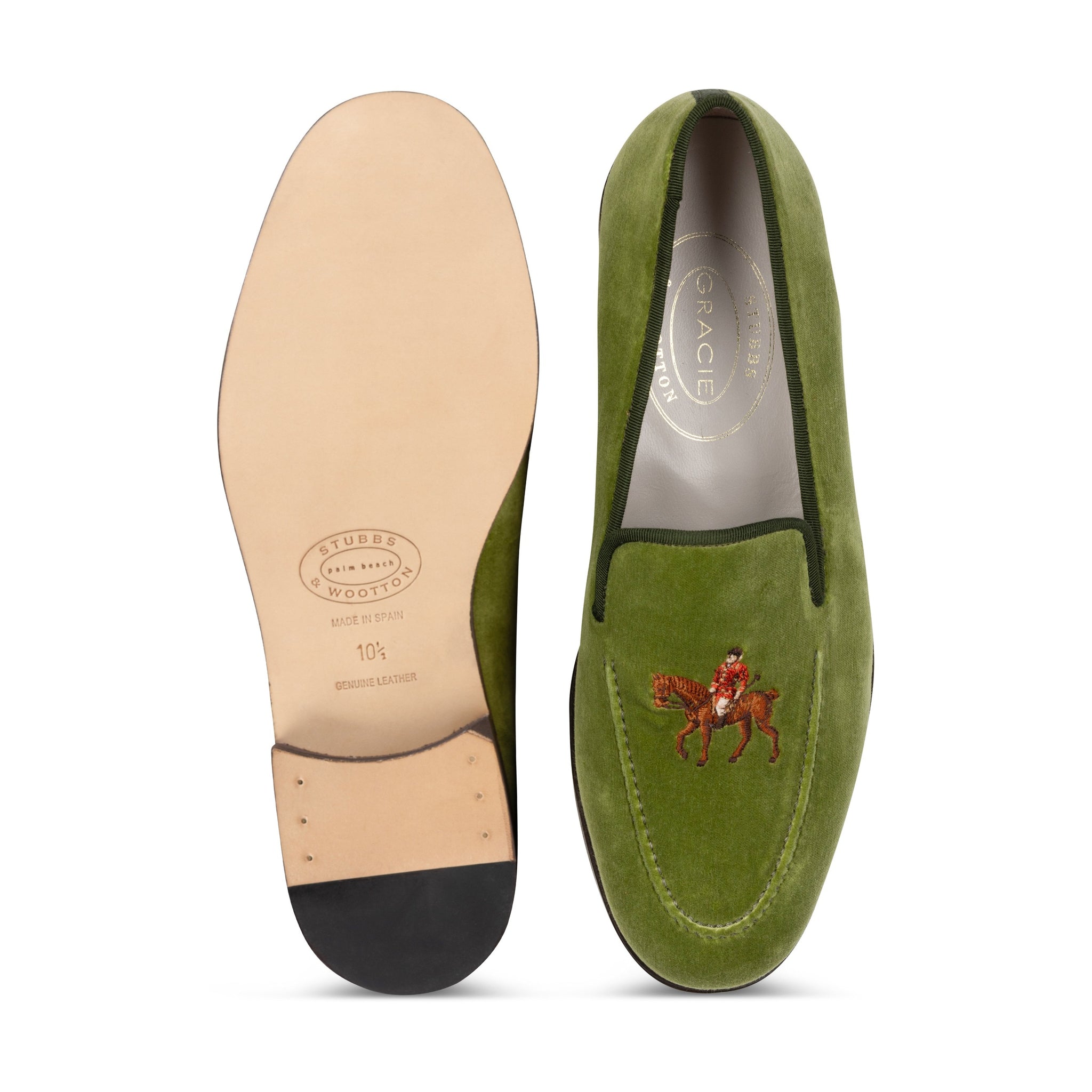 Slightly used Stubbs & Wooten men\'s shoes Genuine Handmade Slippers for Men Women and Child | Stubbs  main image 3