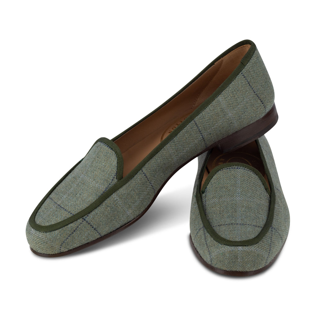 Our Sartorial Loden Tweed Twiggy (Women) item is photographed here against a white background.