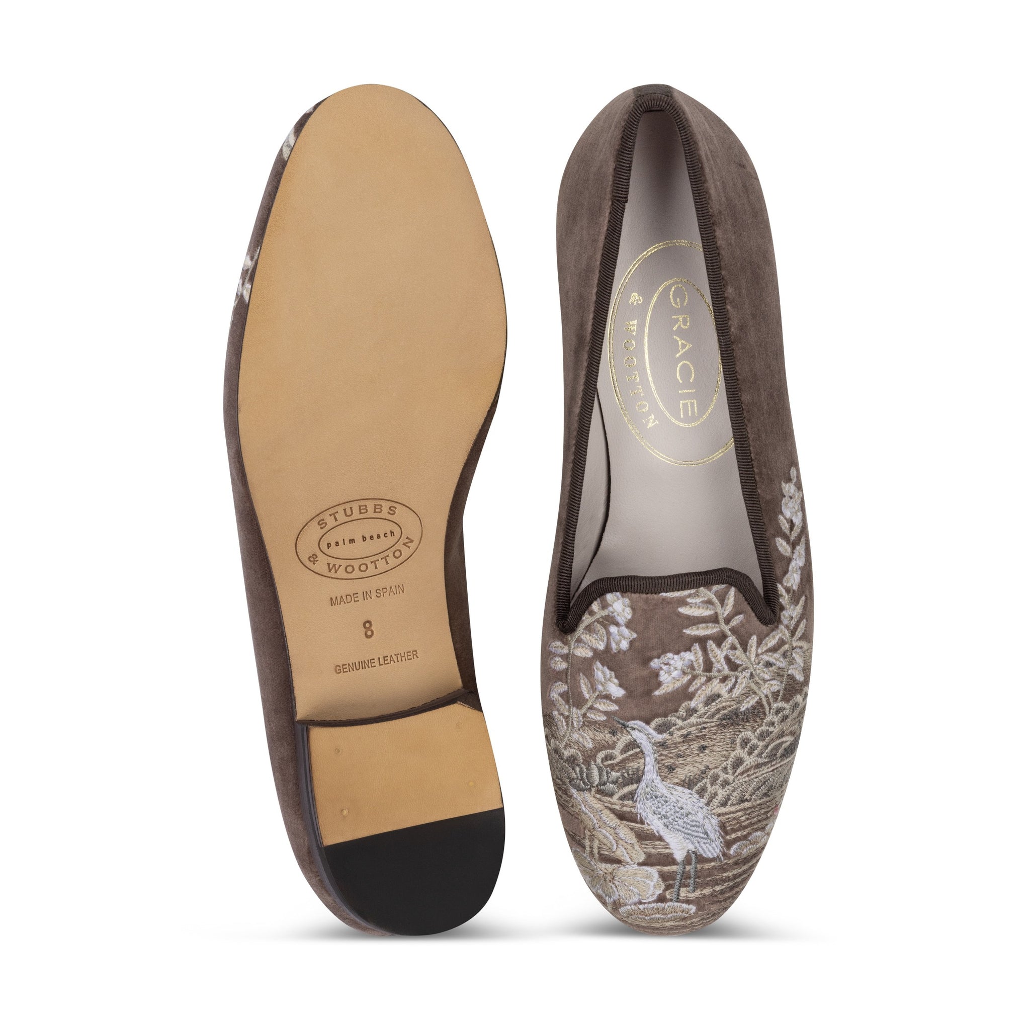 Winter Garden Mink Velvet Slipper (Women)