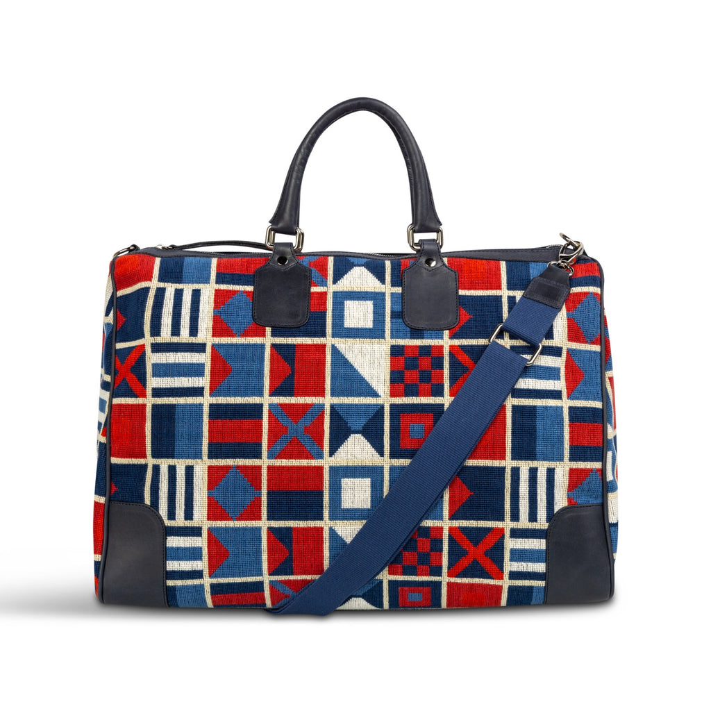 Our Burgee Americana Weekender item is photographed here against a white background.