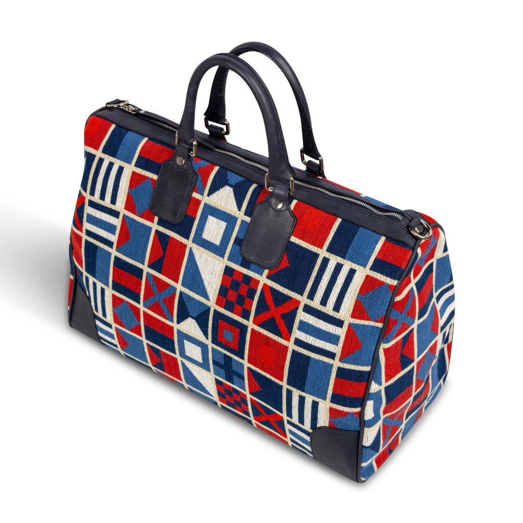 Our Burgee Americana Weekender item is photographed here against a white background.