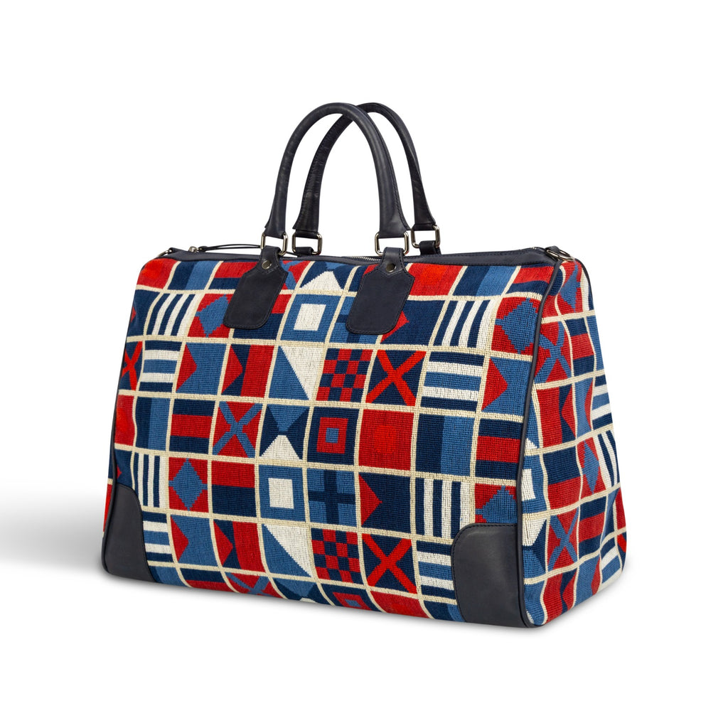 Our Burgee Americana Weekender item is photographed here against a white background.