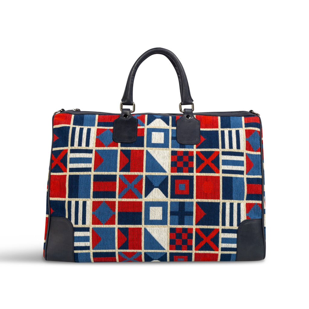 Our Burgee Americana Weekender item is photographed here against a white background.