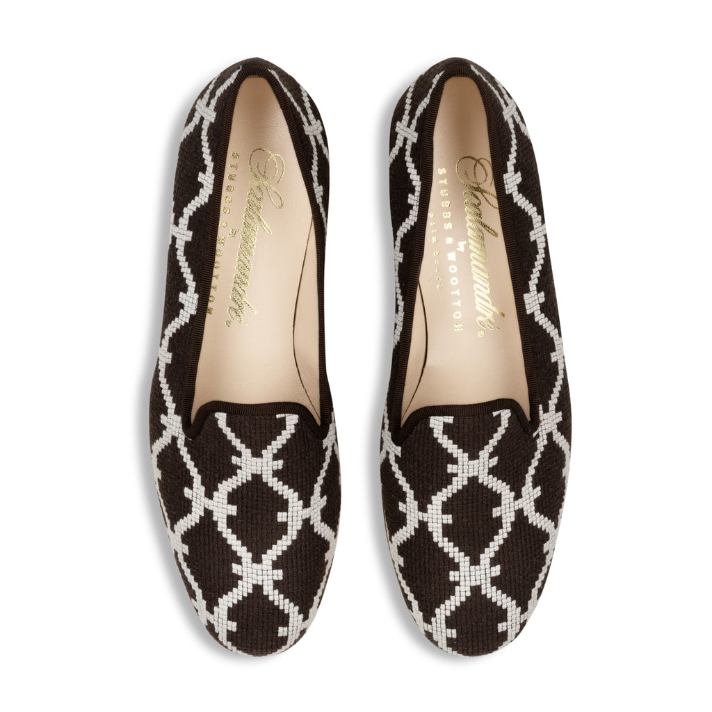 Trellis Espresso Woven Slipper (Women)