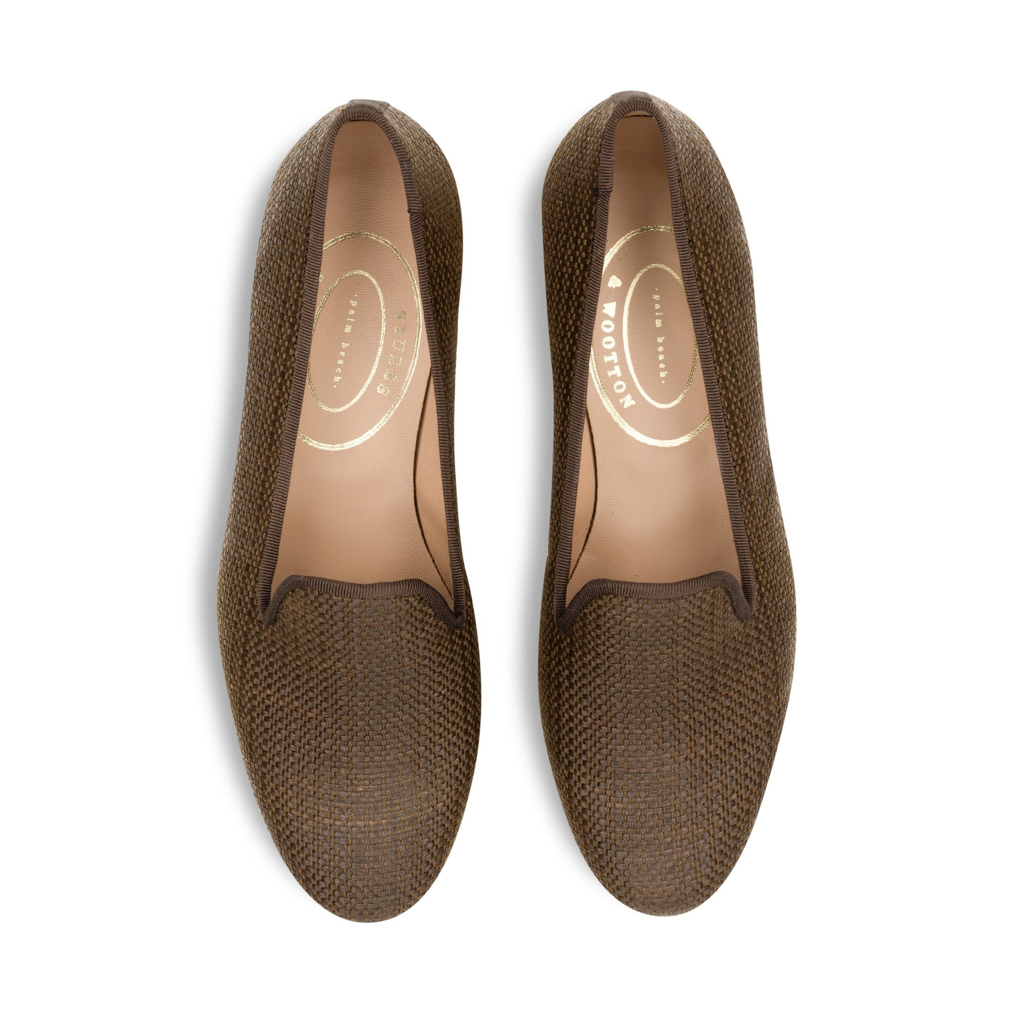 Stubbs & Wootton ベージュ ローファー Genuine Handmade Slippers for Men Women and Child | Stubbs and Wootton