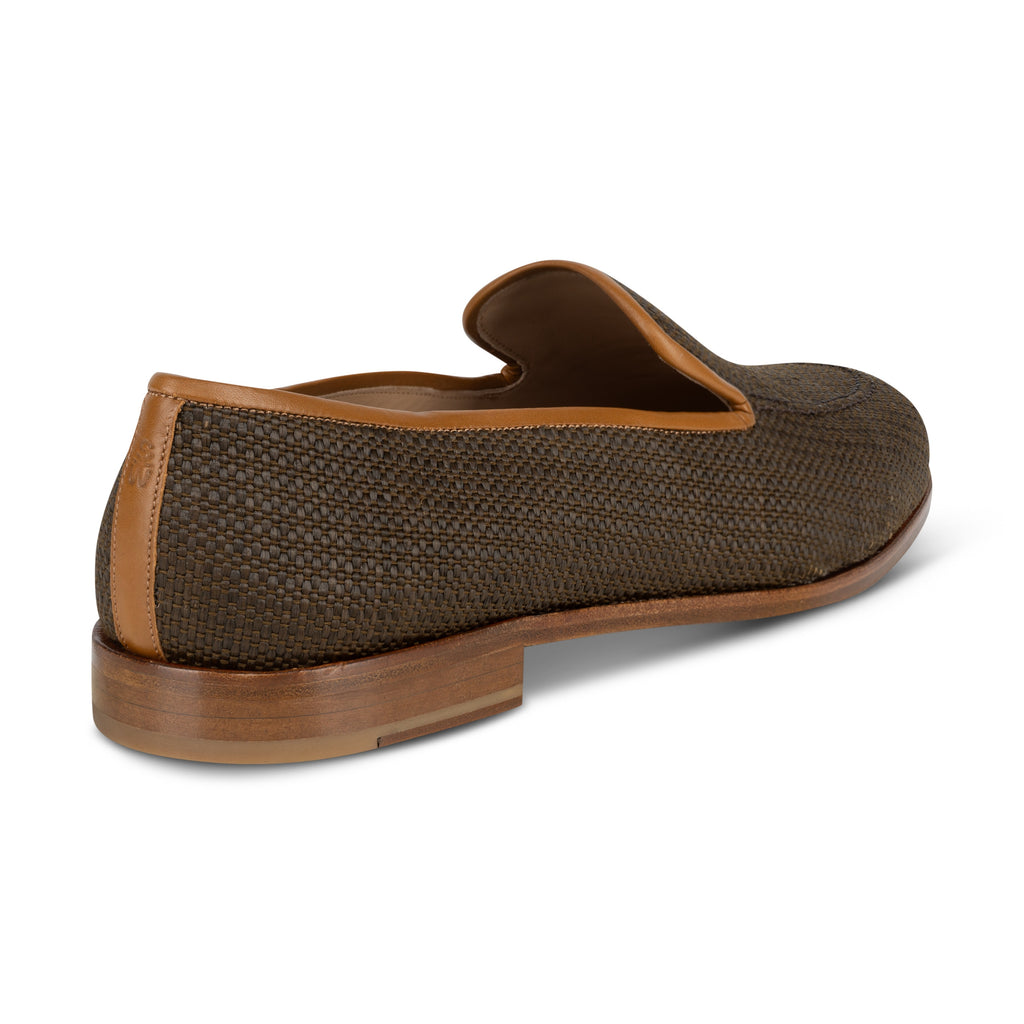 Raffia Espresso Woven Venetian (Men)