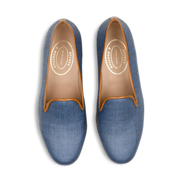 Panama Indigo Slipper (Men) – Stubbs & Wootton
