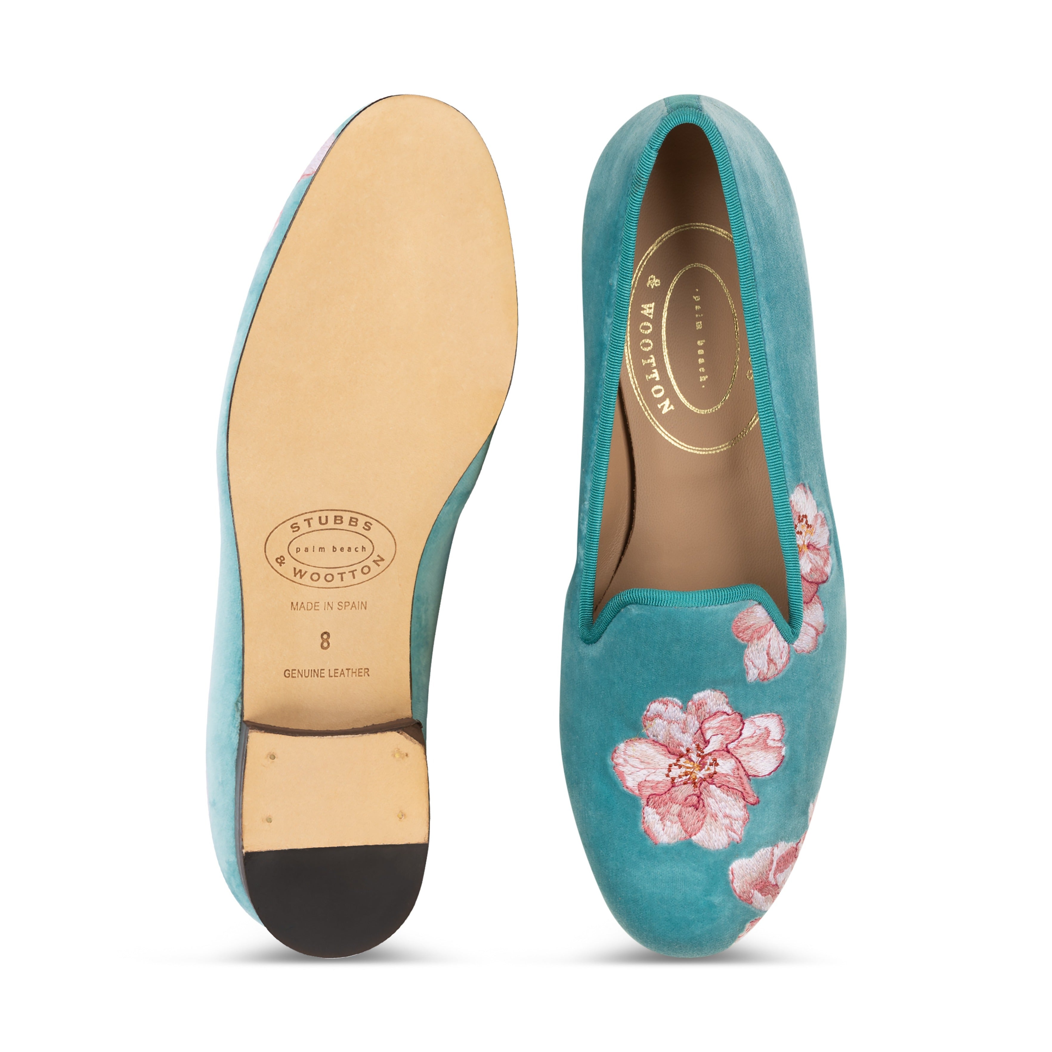 Cherryblossom Velvet Slipper (Women)