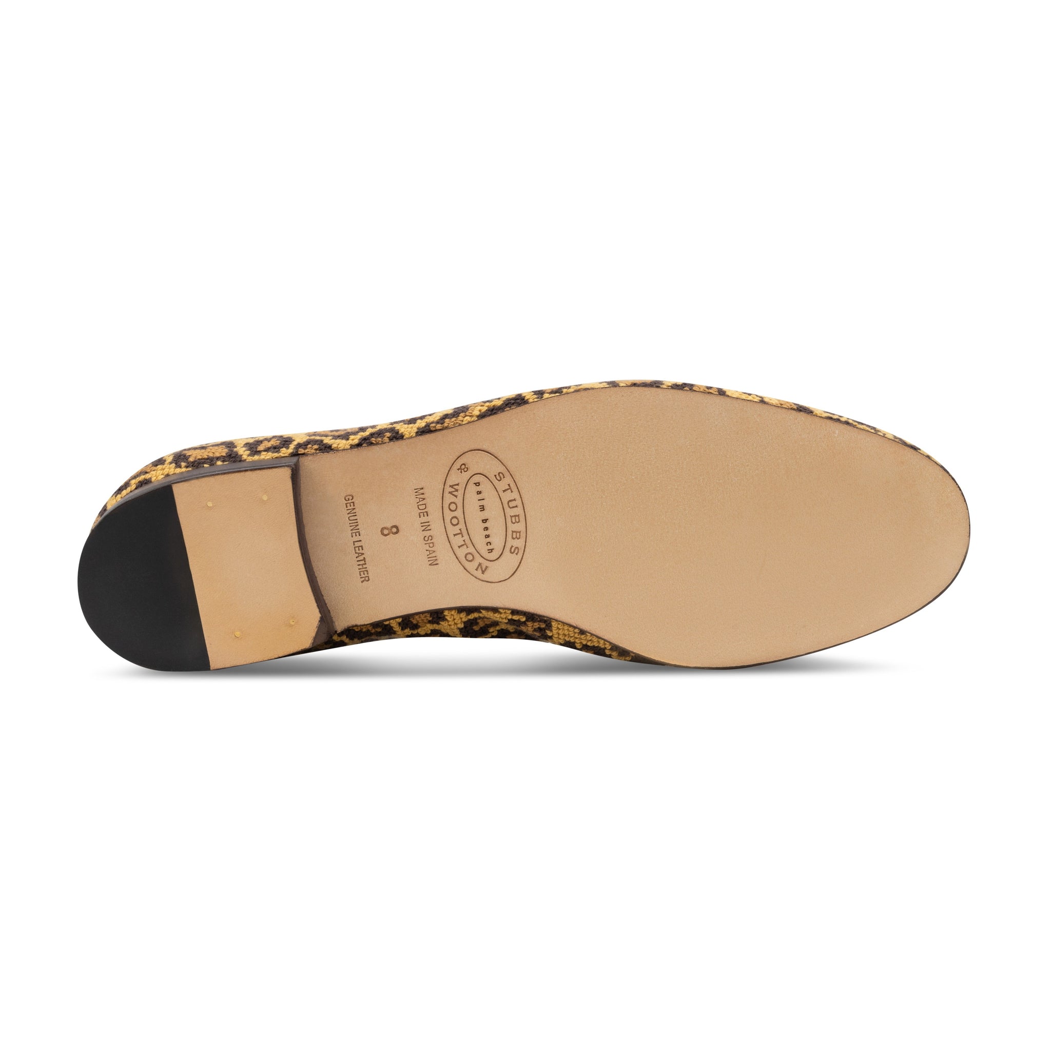 Jane Leopard Needlepoint Slipper (Women)