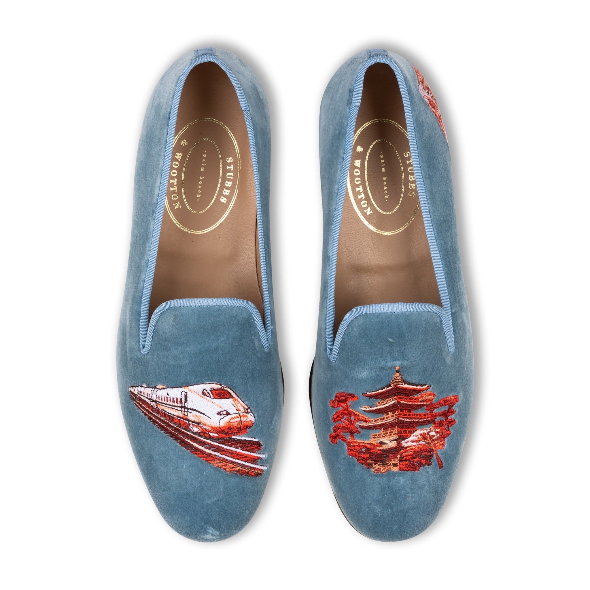 Kyoto Sky Velvet Slipper (Women)