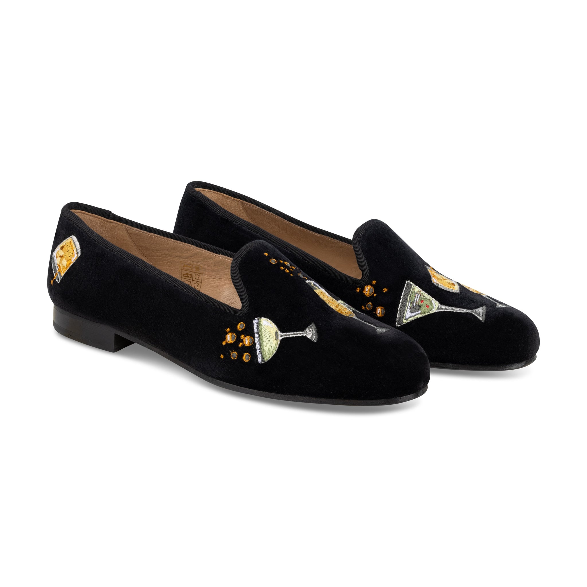 Celebrate Black Velvet Slipper (Women)